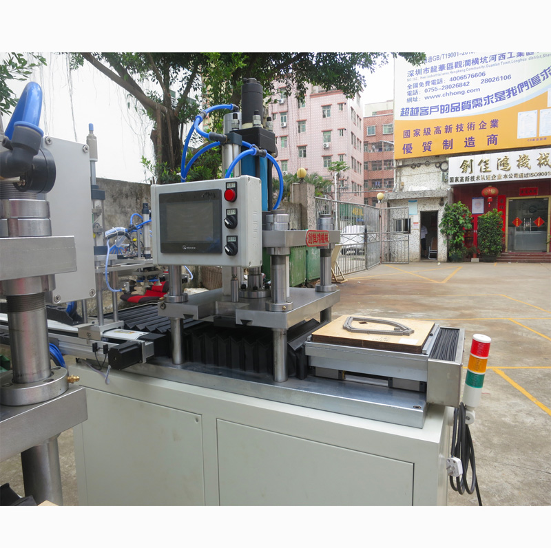 雙滑臺增壓模切機