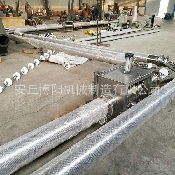 糧食管鏈式輸送機為什么能夠保證物料完整性？