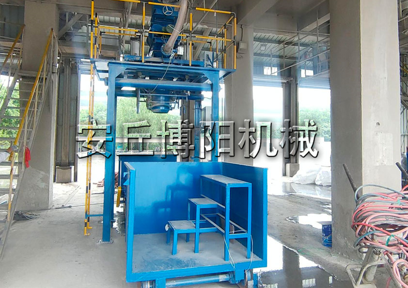 安丘博陽機械石灰石噸袋包裝機工作程序是什么？