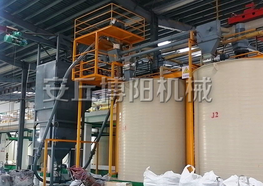 安丘博陽(yáng)工業(yè)鹽噸袋拆包機(jī)的特點(diǎn)是什么？