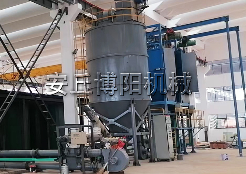 安丘博陽(yáng)機(jī)械抑塵劑噸袋拆包機(jī)的工作流程是什么？