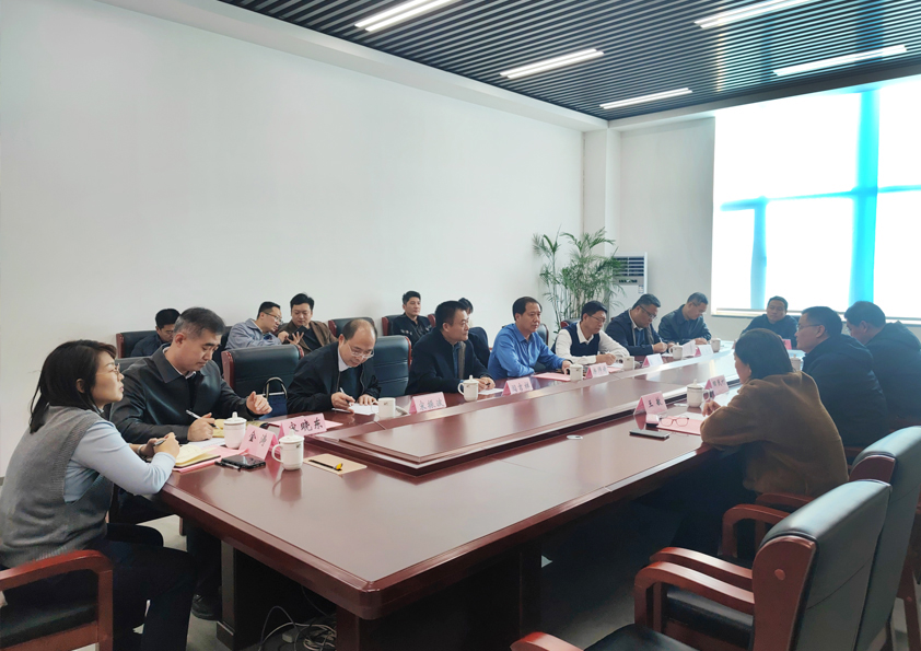 濰坊市人大常委會(huì)黨組副書記、副主任田民利到博陽(yáng)機(jī)械調(diào)研