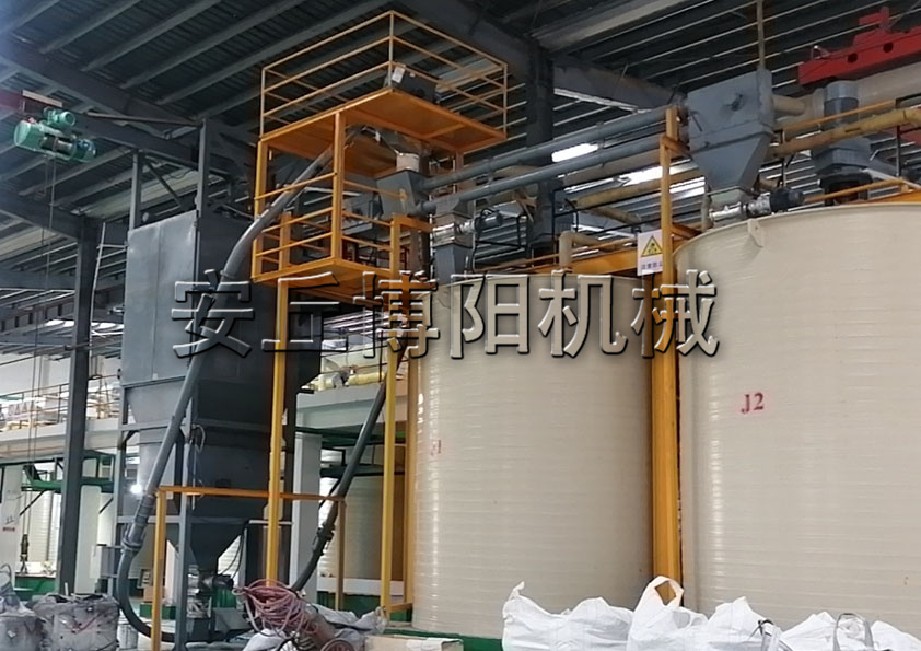 粉煤灰噸袋拆包機的工作原理和特點是什么呢？